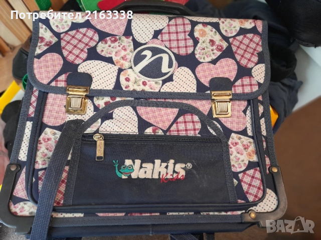Чудесна ученическа чанта на NAKIS Kids 39/35 см, снимка 5 - Раници - 51855432