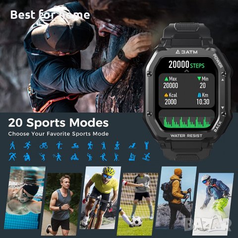 Смарт часовник Smartwatch Kospet Rock, снимка 14 - Смарт часовници - 39546772