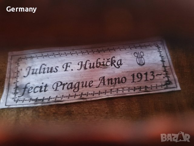 стара маркова цигулка, снимка 2 - Струнни инструменти - 42038389