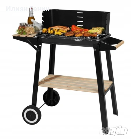 Градинско барбекю на колелца , снимка 2 - Барбекюта - 53776173