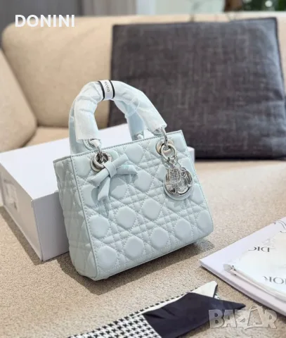 Christian Dior Дамска чанта, кожа, снимка 4 - Чанти - 56347373