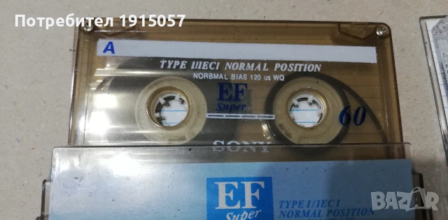 SONY EF Super 60 Оригинал + Менте 1995, снимка 3 - Аудио касети - 51236276