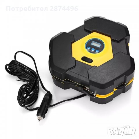 2177 Портативен компресор за кола 12V, снимка 6 - Аксесоари и консумативи - 34565135