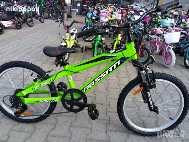 PASSATI Велосипед 20" MARTYN алумин зелен, снимка 2 - Велосипеди - 44588284