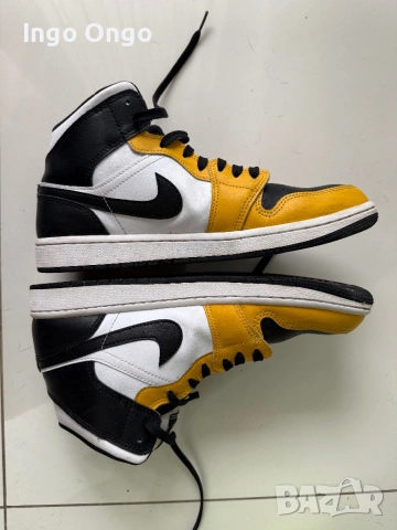 Jordan 1 Mid оригинални, снимка 3 - Други - 53757312