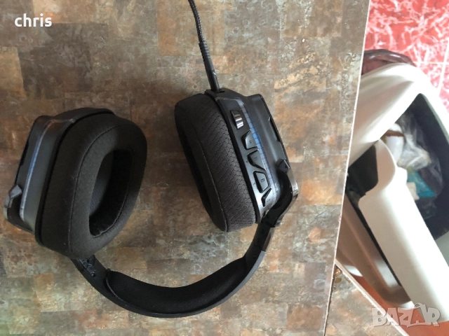 LOGITECH G935 gaming headsetas new, снимка 6 - Слушалки за компютър - 52562183