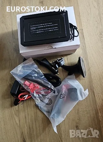 Комплект камера за заден ход с монитор K7PRO, HD монитор 5 инча, нощно виждане, снимка 10 - Аксесоари и консумативи - 56134272