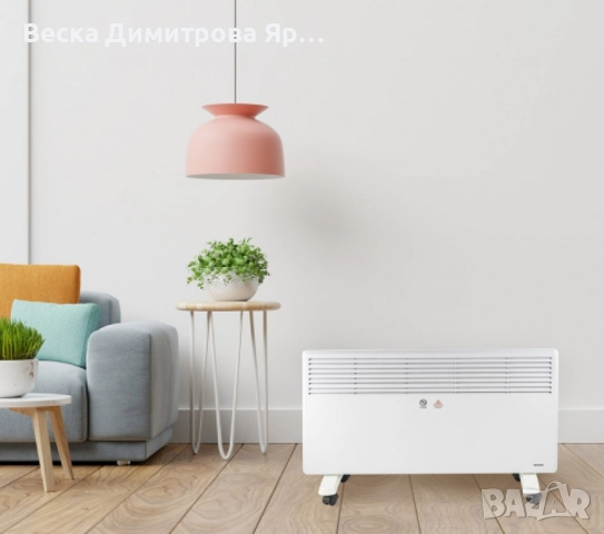 Конвекторна печка, 2000W, панелен, снимка 8 - Отоплителни печки - 52052362