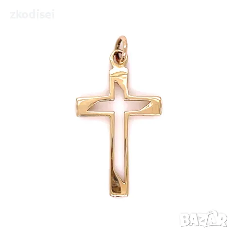 Златен медальон 1,32гр. 14кр. проба:585 модел:31974-1, снимка 1