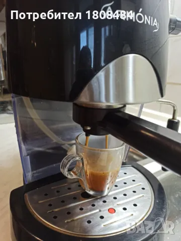 Кафемашина Саеко Армония с ръкохватка с крема диск, работи отлично и прави хубаво кафе с каймак , снимка 5 - Кафемашини - 49051393
