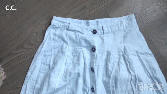 2 броя ленени поли, по 6 лв или 10 лв/к-кт, размер 40, снимка 5 - Поли - 41610104