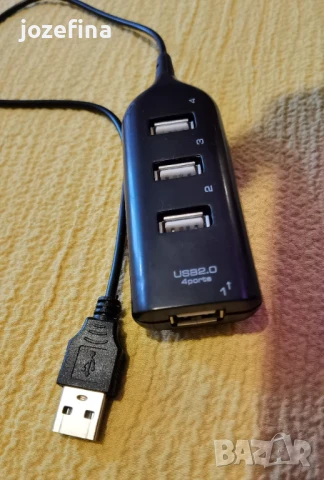 USB хъб с 4 гнезда, снимка 4 - UPS захранвания - 51173556