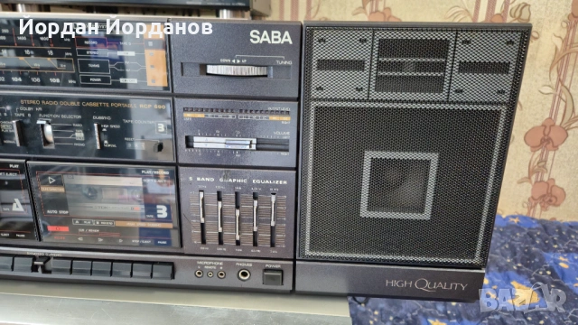 SABA RCP 690 Касетофон от високите класове, снимка 3 - Радиокасетофони, транзистори - 53812495