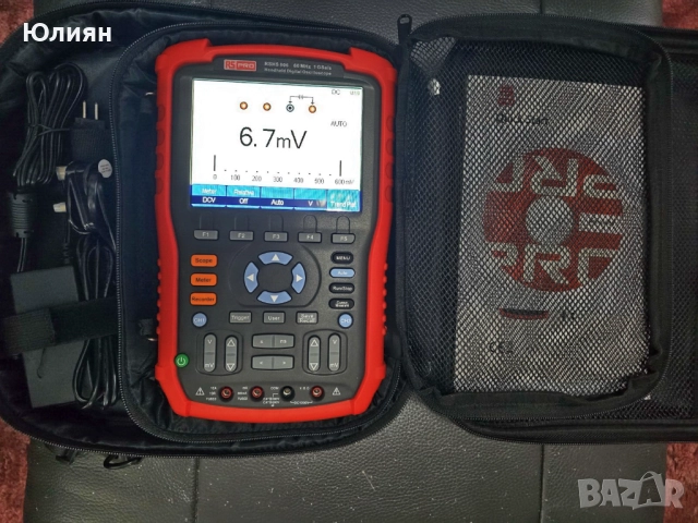 Осцилоскоп - RS Pro RSHS806 Цифров Ръчен 2 Канала, 60MHz, снимка 3 - Друга електроника - 52595721