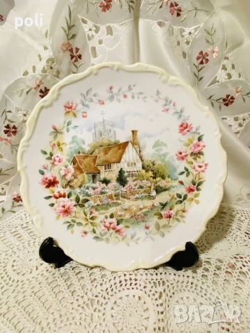 порцеланова чиния за стена 