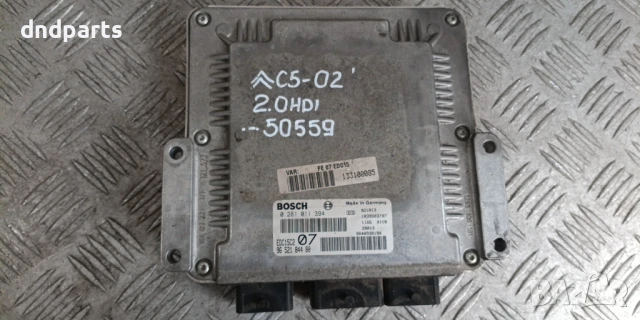 Компютър Citroen C5 2.0HDI 2002г. 0281011394 9652184480