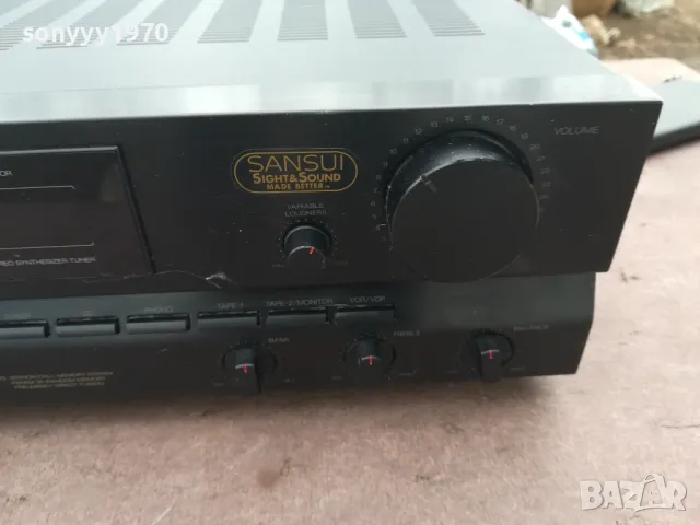 SANSUI RECEIVER-ВНОС SWISS 1803250826LNWC, снимка 6 - Ресийвъри, усилватели, смесителни пултове - 49537757