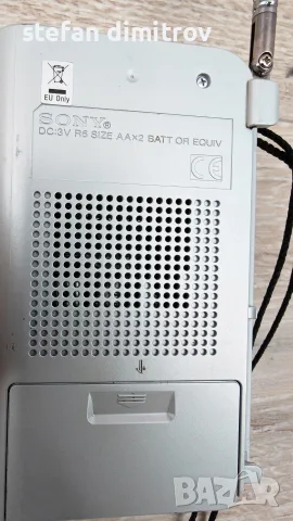 SONY ICF-S22 радио , снимка 10 - Радиокасетофони, транзистори - 56348250