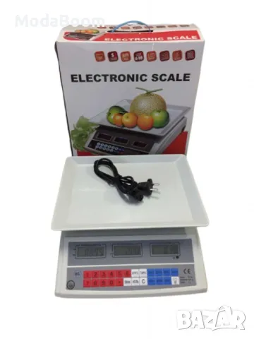 Прецизна платформена електронна везна - Кантар до 40 кг ПВЦ