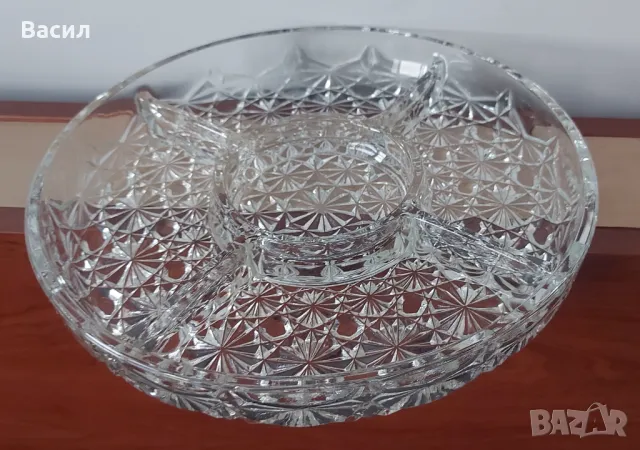 Ордьовърна Чиния Кристал, снимка 3 - Други ценни предмети - 49848942