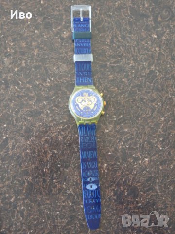 Ръчен часовник Swatch SWISS Chronograph"Sarajevo Olympics 94"