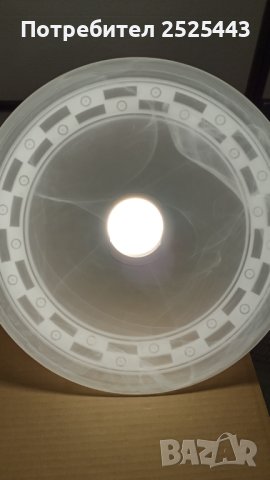Абажур (Пендел) с Нова LED крушка - Е27 - 9W - 4000K, снимка 11 - Лампи за таван - 41801008