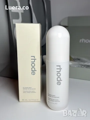 Rhode Glazing Mist оригинален хидратиращ спрей за лице Face Mist за сияйна glazed кожа от Hailey, снимка 5 - Козметика за лице - 56139039
