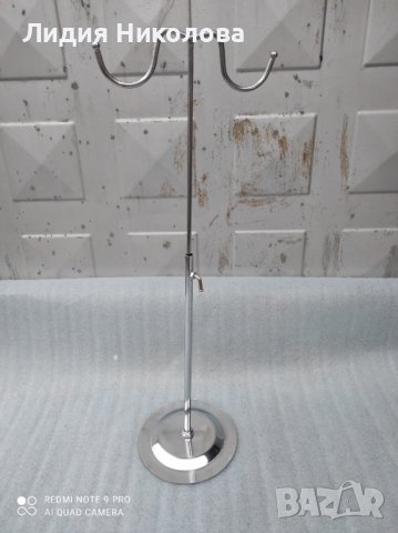 Стойка за чанти двойна