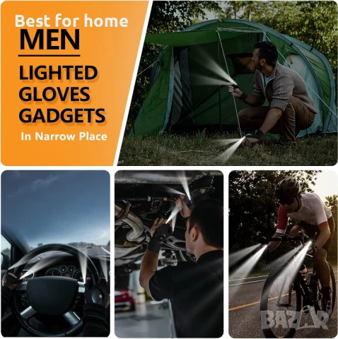 LED фенерче Ръкавици, снимка 6 - Къмпинг осветление - 51192004
