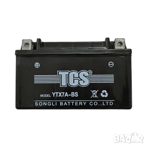 AGM акумулатор за мотор 12 V 6 Ah 90 A ляв плюс, снимка 2 - Аксесоари и консумативи - 55866533