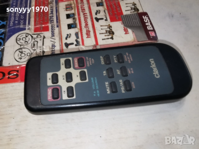 CLARION RCB-130 AUDIO REMOTE-ВНОС SWISS 2612250937, снимка 13 - Други - 52901956