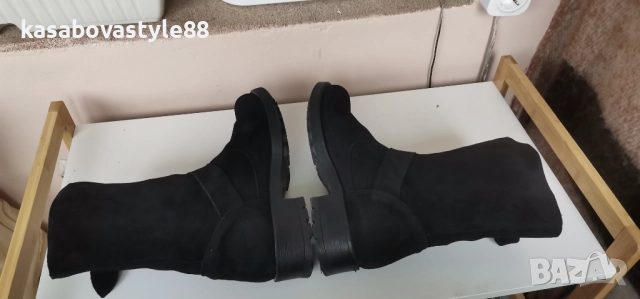 Ботуши от естествен велур 40 н. , снимка 8 - Дамски ботуши - 51982226
