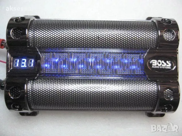 Кондензатор за усилвател за музика за кола 8 фарада с цифров дисплей BOSS Audio Systems CAP8 8 Farad, снимка 16 - Аксесоари и консумативи - 47366334