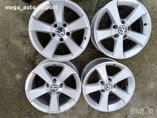 4 бр. оригинални джанти за Vw,Audi, Skoda 5X112 mm 16 цола