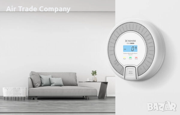 Смарт детектор за въглероден оксид X-Sense CO03D, снимка 2 - Друга електроника - 51638810