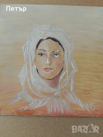 Продавам картина " Селянка"-М.Бахнева