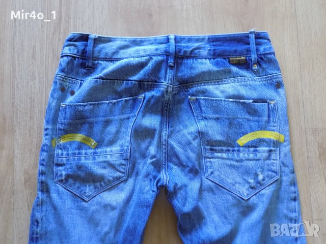 дънки g star raw essentials панталон долнище оригинал мъжки 29/30, снимка 5 - Спортни дрехи, екипи - 42180705