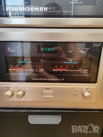 Musmys A75 + Musmys C2860 plus, снимка 2 - Ресийвъри, усилватели, смесителни пултове - 55904664