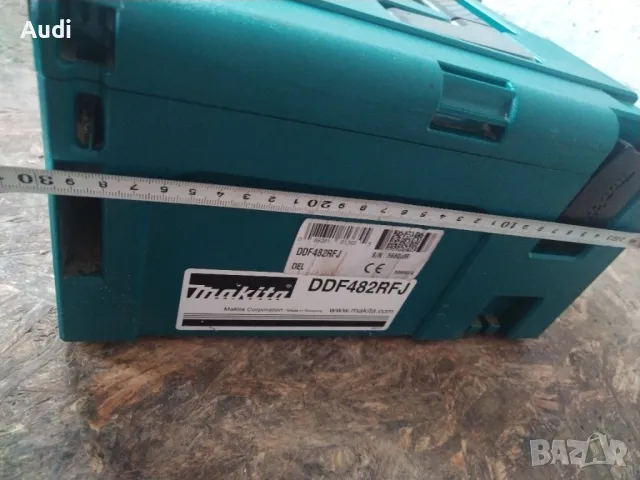 Куфар за инструменти  Подходящ винтоверт или други   MAKITA DDF482RFJ, снимка 4 - Куфари с инструменти - 49762060