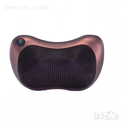Масажираща възглавничка Mercado Trade, 4 точкова, Кафяв