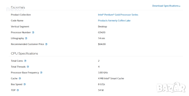 Продавам Дъно MSI MPG Z390 GAMING PLUS + Intel G5420 + 8GB DDR4, снимка 2 - Видеокарти - 52897883