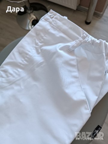 Дамски медицински панталон. Бял. Размер М/  L, снимка 8 - Панталони - 42640747