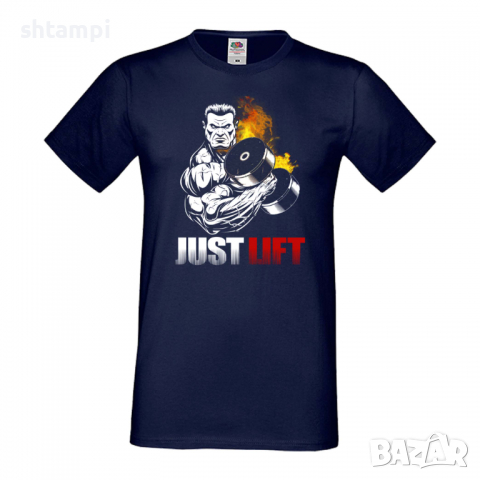 Мъжка Фитнес тениска Gym,спорт,Щанги,Тренировки,Спортуване,Gym., снимка 2 - Тениски - 36507872