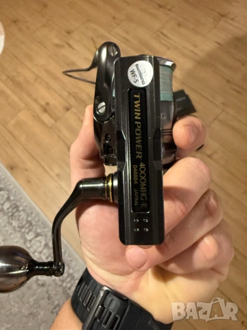Въдица HTO Nebula и макара Shimano Twin Power 4000, снимка 4 - Въдици - 53235741