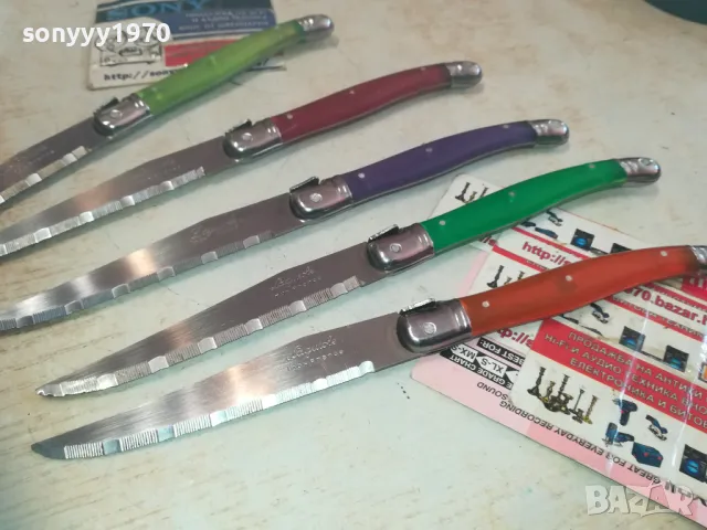 LAGUIOLE X5 МАРКОВИ НОЖА ВНОС FRANCE 0811241108, снимка 11 - Антикварни и старинни предмети - 47888903