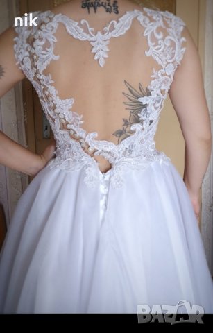 Сватбена рокля , снимка 2 - Сватбени рокли - 42337345