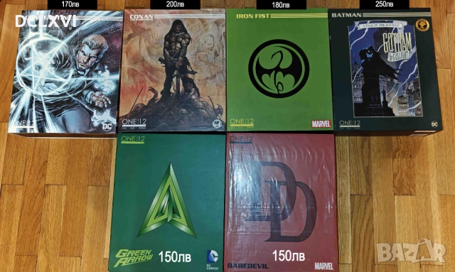 MEZCO Колекция: Conan, Nosferatu, Vapor, TMNT, Iron Fist, Ghost Rider