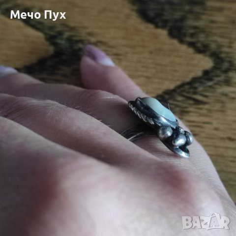 Стар сребърен пръстен (32), снимка 8 - Пръстени - 40539281