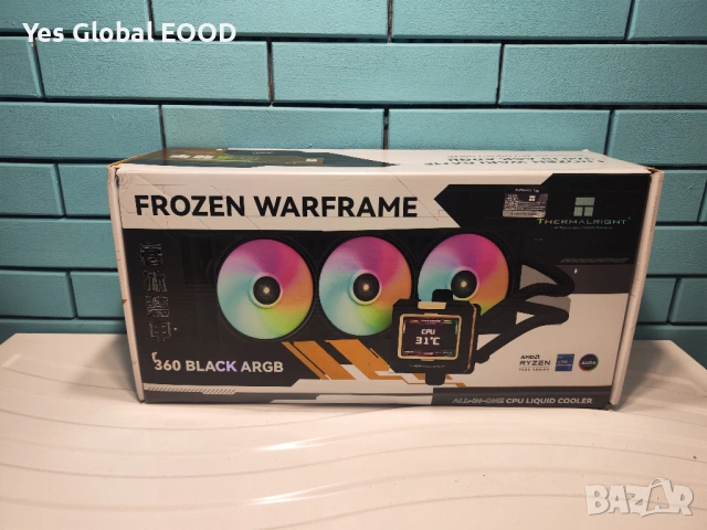 Thermalright FW 360 Black ARGB водно охлаждане 360 AIO, снимка 7 - Други - 53109539
