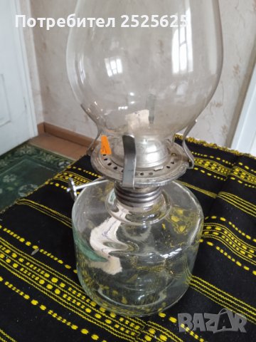 Голяма настолна газена лампа, снимка 3 - Други - 41419758